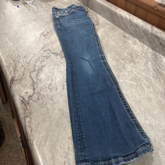 Buckle Miss Me Women’s Denim Mid Rise Easy Boot Cut Jean 25 Waist - Picture 4 of 7